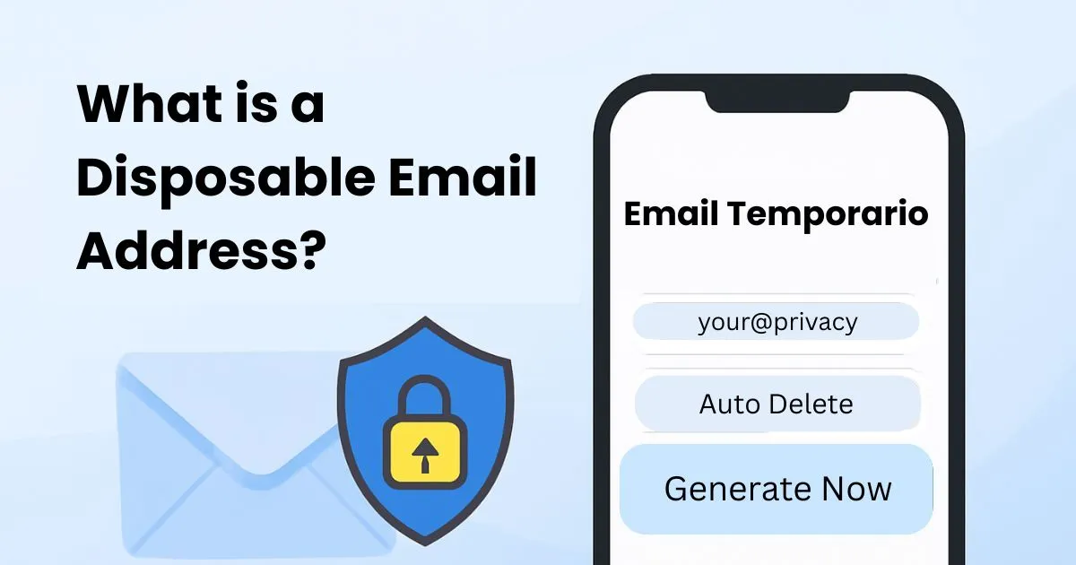 What is a disposable email address?